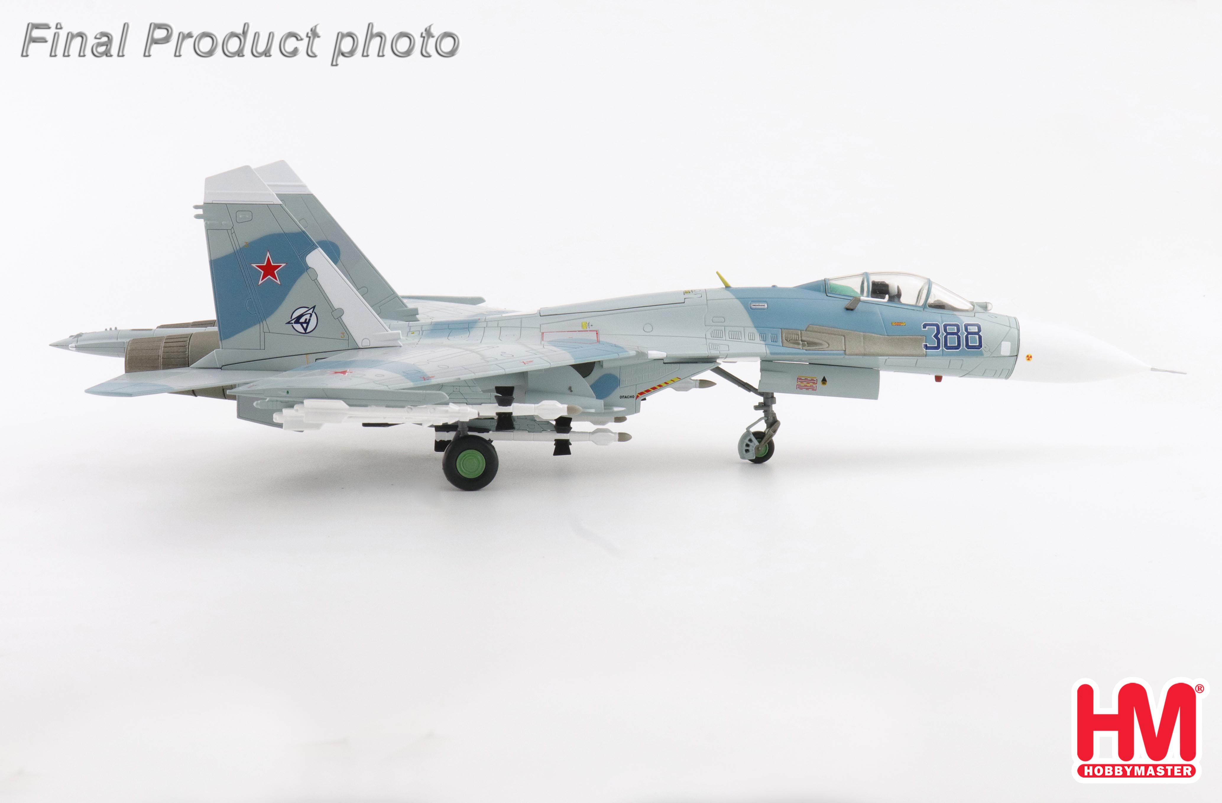 Su-27 Flanker B B388, Paris le Bourget, 1989 (w/climbing ladder